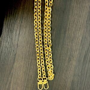 GOLD CROSSBODY CHAIN FOR LV WOC OR ANY CRISSBODY! NEW